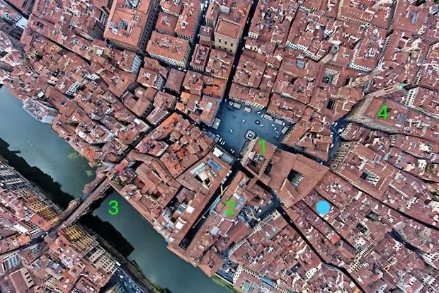 Apartment Aurora Suite, Inside Historic Centre, Few Steps From Uffizzi, Ac Bedrooom, Brand New In-Room Bth, 2Nd Floor, Walking Distance From All Sites Florence